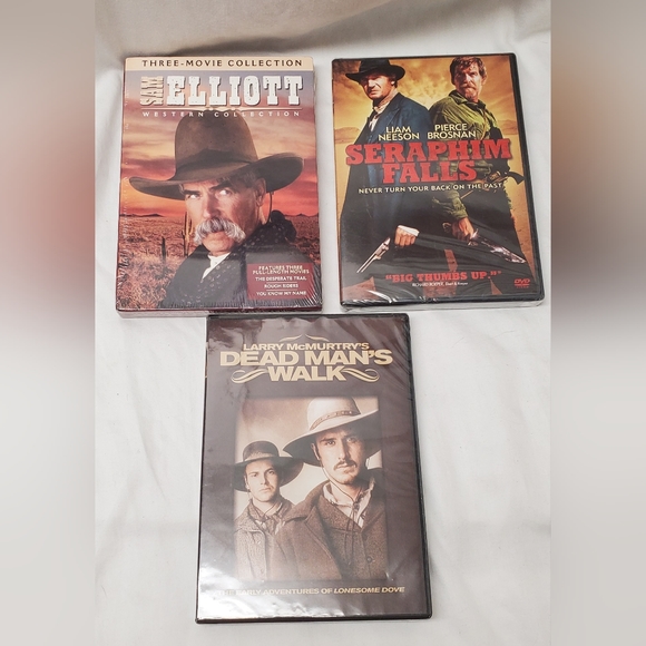 2/$35 Wild west DVD/ blu ray bundle factory sealed - Picture 5 of 6